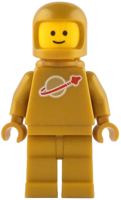 LEGO® Minifigure - Classic Space - Pearl Gold Astronaut with Air Tanks & Updated Helmet - idea230