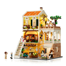 Lumibricks® Italian Homestyle Trattoria & Café Restaurant — Modular City Building with LED Lights — 15010 — 2868 Piece Building Set