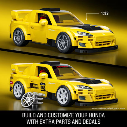 MATTEL BRICK SHOP™ Hot Wheels® '07 Honda S2000 - 257 Piece Building Set - 1:32 scale