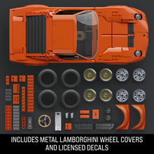 MATTEL BRICK SHOP™ Hot Wheels® ’71 Lamborghini Miura P400 SV - 1:12 scale - 1523 Piece Building Set - JHF61