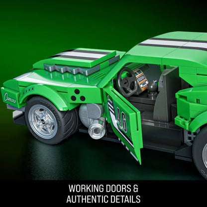 MATTEL BRICK SHOP™ Hot Wheels® Custom '68 Camaro - 289 Piece Building Set - 1:32 scale