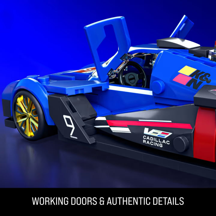MATTEL BRICK SHOP™ Hot Wheels® Cadillac Project GTP Hypercar - 236 Piece Building Set - 1:32 scale