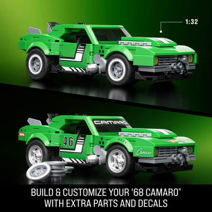 MATTEL BRICK SHOP™ Hot Wheels® Custom '68 Camaro - 289 Piece Building Set - 1:32 scale