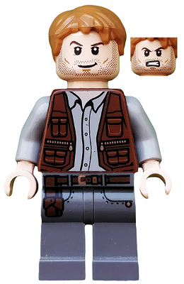 LEGO® Minifigure - Jurassic World - Owen Grady - Leather Vest - jw011