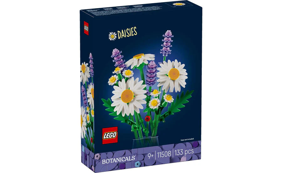 LEGO® Botanicals Daisies 11508 – 133-Piece Floral Building Set