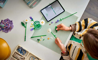 LEGO® Botanicals Daisies 11508 – 133-Piece Floral Building Set