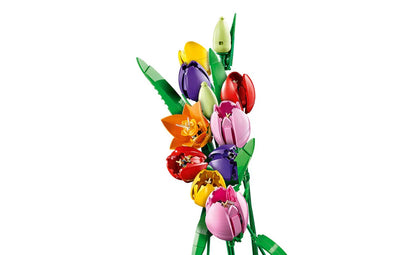 LEGO® Botanicals Tulip Bouquet 11501 – 576-Piece Floral Building Set for Adults