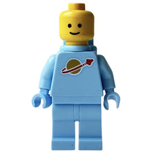 LEGO® Minifigure - Classic Space - Bright Light Blue Astronaut with Air Tanks, No Helmet - sp149