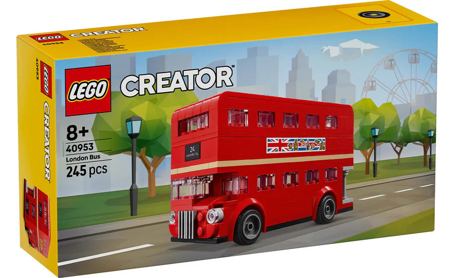 LEGO® City Red Double Decker Sightseeing bus - 40953 - 384 Piece Building Set