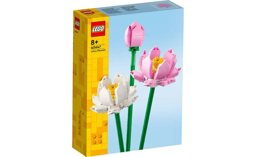 LEGO® Botanicals Lotus Flowers 40647– 220-Piece Floral Building Set
