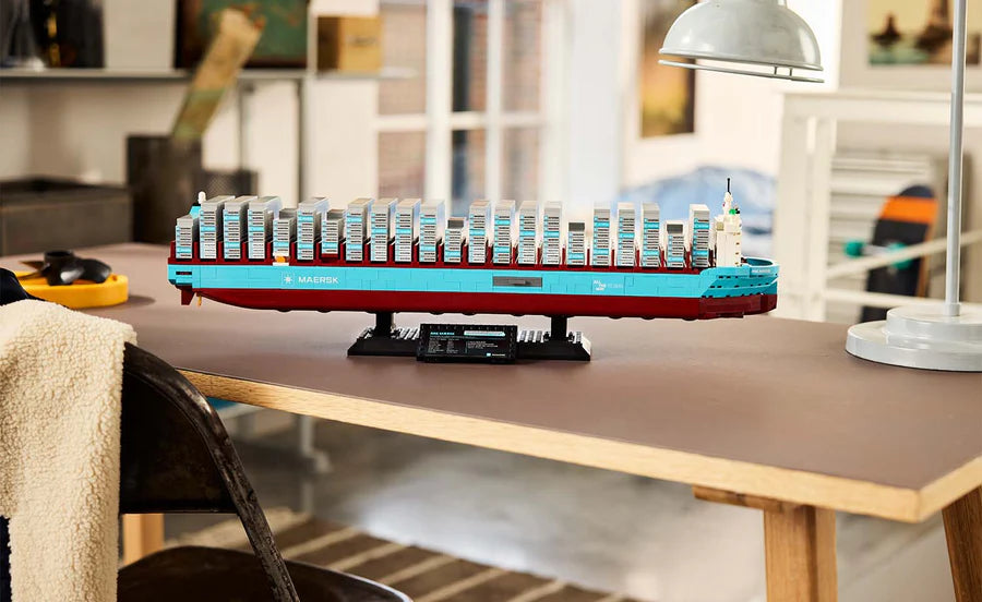 LEGO® Iconic Maersk Dual-Fuel Container Vessel - 40955 - 1,516 Piece Building Set