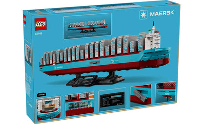 LEGO® Iconic Maersk Dual-Fuel Container Vessel - 40955 - 1,516 Piece Building Set