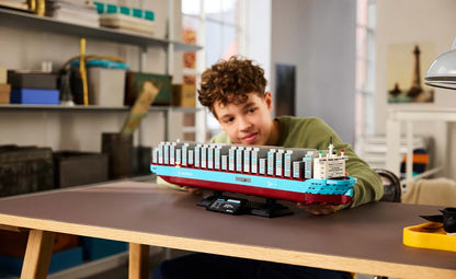 LEGO® Iconic Maersk Dual-Fuel Container Vessel - 40955 - 1,516 Piece Building Set