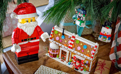 LEGO® Iconic Up-Scaled Santa Minifigure — 40820 — 761 Piece Building Set