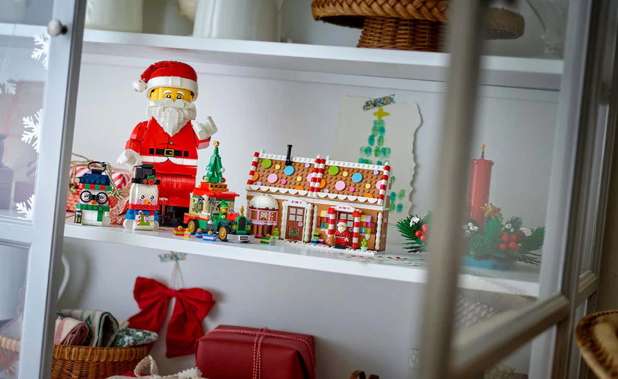 LEGO® Iconic Up-Scaled Santa Minifigure — 40820 — 761 Piece Building Set
