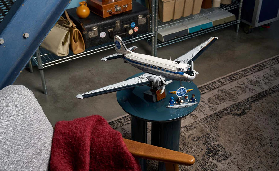 LEGO® ICONS™ Douglas™ DC-3™ PAN AM® Airliner - 11378 - 1903 Piece Building Set