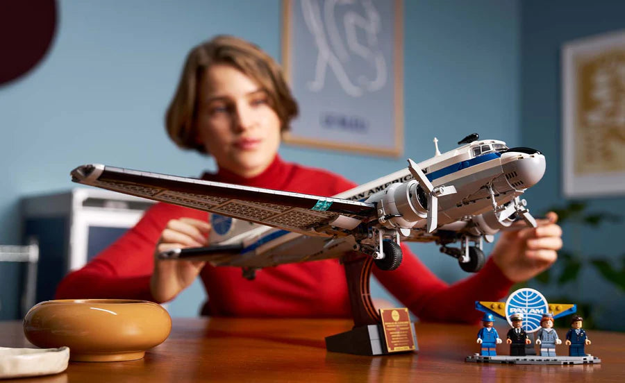LEGO® ICONS™ Douglas™ DC-3™ PAN AM® Airliner - 11378 - 1903 Piece Building Set