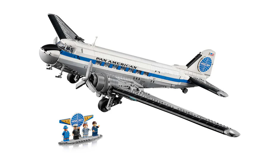 LEGO® ICONS™ Douglas™ DC-3™ PAN AM® Airliner - 11378 - 1903 Piece Building Set