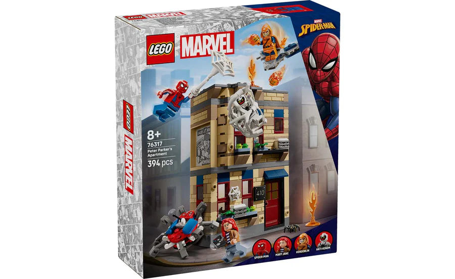 LEGO® Marvel Peter Parker’s Apartment - 76317 - 394 Piece Building Set