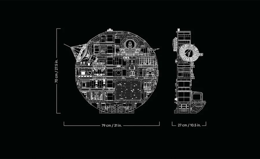 LEGO® Star Wars™ Death Star™ | 75419 | 9023 Piece Building Set