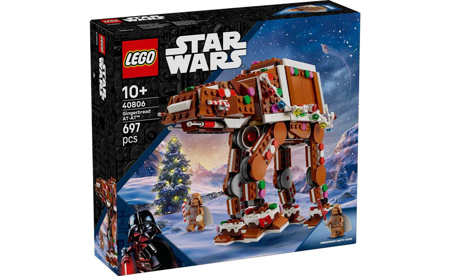 LEGO® Star Wars™ Gingerbread AT-AT™ Walker — 40806 — 697 Piece Building Set
