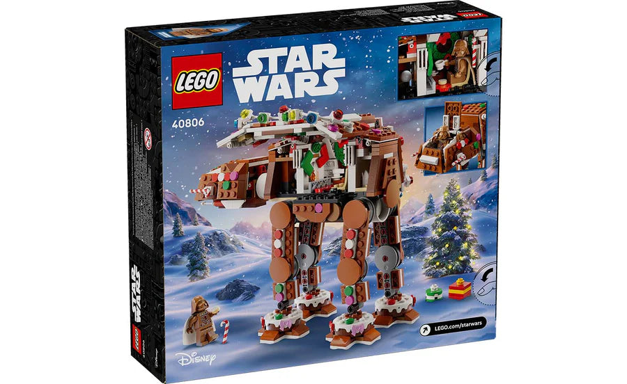 LEGO® Star Wars™ Gingerbread AT-AT™ Walker — 40806 — 697 Piece Building Set