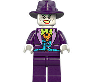 LEGO® Minifigure DC Batman™ - The Joker with Medium Azure Vest and Hat - sh0094