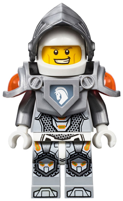 LEGO® Minifigure - NEXO KNIGHTS™ - Lance Richmond - Flat Silver Visor and Armor - nex001