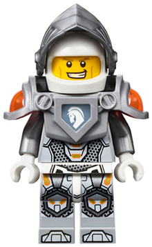 LEGO® Minifigure - NEXO KNIGHTS™ - Lance Richmond - Flat Silver Visor and Armor - nex001