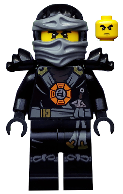LEGO® Minifigure - NINJAGO® Possession - Cole with Deepstone Armour - njo0140