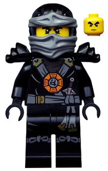 LEGO® Minifigure - NINJAGO® Possession - Cole with Deepstone Armour - njo0140