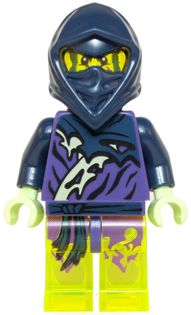 LEGO® Minifigure - NINJAGO® Possession - Ghost Ninja Hackler / Yokai with Scabbard - njo0144