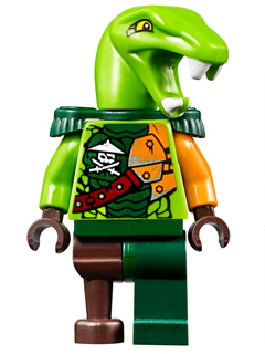 LEGO® Minifigure - Ninjago Skybound - Clancee - Epaulettes - njo0191