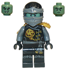 LEGO® Minifigure - NINJAGO® Skybound - Ghost Cole with Head Wrap - njo0201