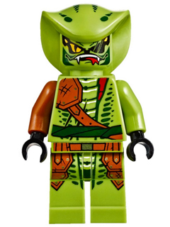 LEGO® Minifigure - NINJAGO® Rebooted - Lasha with Dark Orange Armour Printing - njo0206
