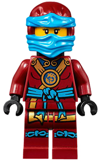 LEGO® Minifigure - NINJAGO® Skybound - Nya with Deepstone Armour - njo0212