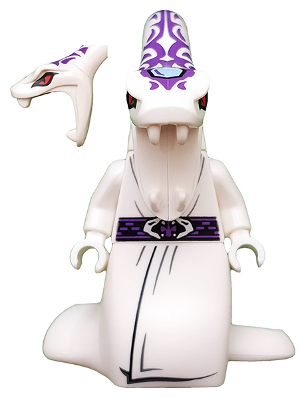 LEGO® Minifigure - Ninjago : Day of the Departed - Pythor Chumsworth - White - njo0220