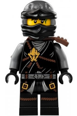 LEGO® Minifigure - Ninjago : Day of the Departed - Cole (Honor Robe) - njo0256