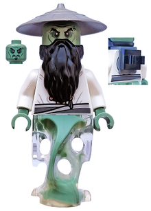 LEGO® Minifigure - NINJAGO® Day of the Departed - Master Yang with Neck Bracket & Modified Tile - njo0259