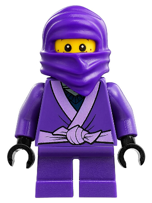 LEGO® Minifigure - Lil' Nelson - Dark Purple Robe - Day of the Departed - Ninjago - njo0263