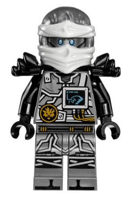 LEGO® Minifigure - Ninjago : The Hands of Time - Zane - Black Armor - njo0285