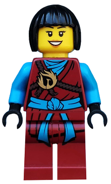 LEGO® Minifigure - NINJAGO® Day of the Departed - Nya with Honor Robe & Hair - njo0303