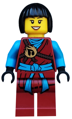 LEGO® Minifigure - NINJAGO® Day of the Departed - Nya with Honor Robe & Hair - njo0303