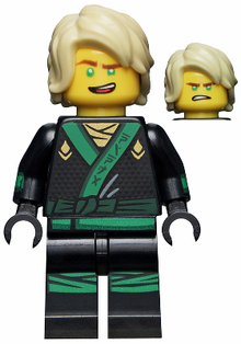 LEGO® Minifigure - The LEGO Ninjago Movie - Lloyd - The LEGO Ninjago Movie, Hair, Arm Printing - njo0311