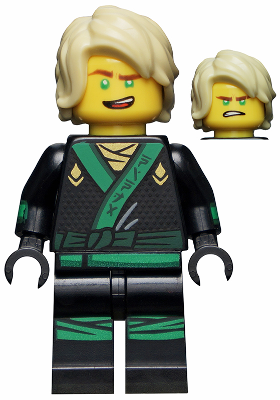 LEGO® Minifigure - The LEGO Ninjago Movie - Lloyd - The LEGO Ninjago Movie, Hair, Arm Printing - njo0311