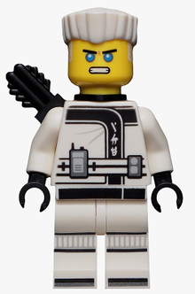LEGO® Minifigure - The LEGO Ninjago Movie - Zane, Quiver - njo0319