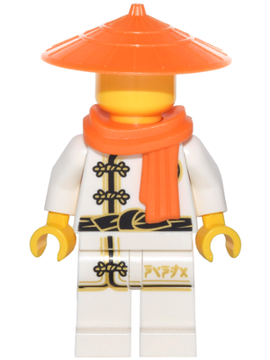 LEGO® Minifigure - The LEGO Ninjago Movie - Mannequin - Hat and Scarf - njo0344