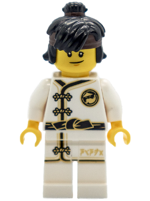 LEGO® Minifigure - Ninjago - Cole - White Wu-Cru Training Gi - njo0345