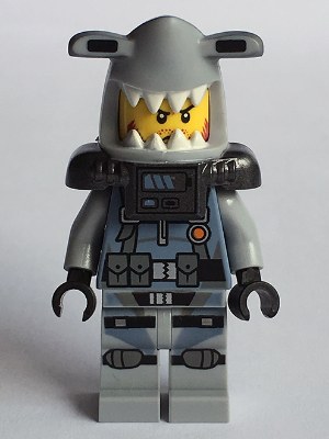 LEGO® Minifigure - Hammer Head - Dark Red Beard, Small Knee Plates - The Lego Ninjago Movie - njo0366