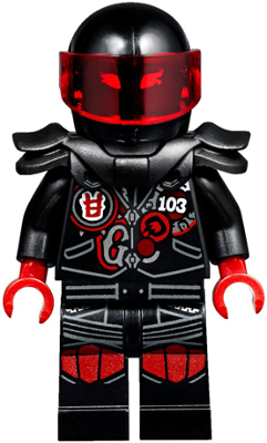 LEGO® Minifigure - NINJAGO® Sons of Garmadon - Mr. E with Biker Vest 103 - njo0385